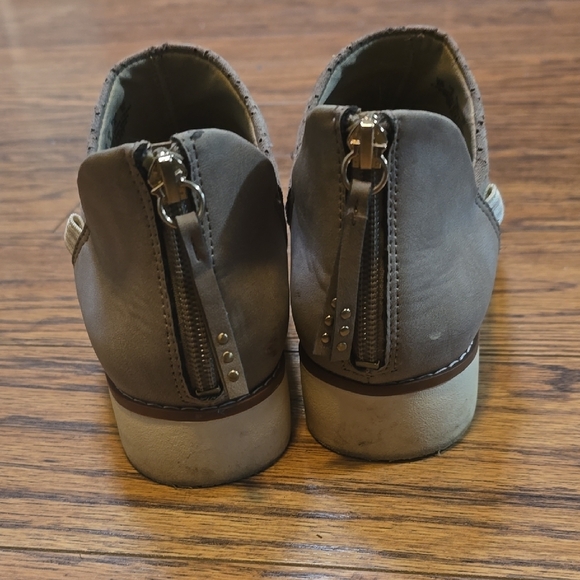 Gray Slip-On Loafers - Picture 3 of 5